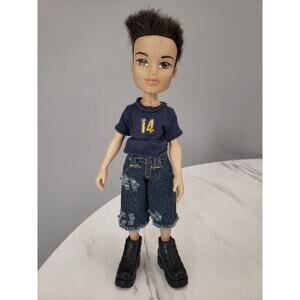 Vintage MGA Eitan Doll 2003 Bratz Boyz Funk Out Brown Eyes Redressed
